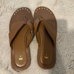 Zara flip flops